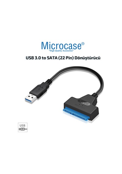 Usb 3.0 To 2.5 Inç Sata Hdd Ssd Çevirici Kablo - Al2625