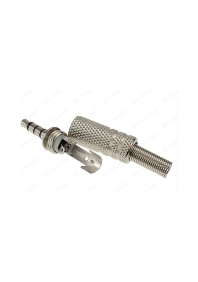 3.5mm 4 Kutuplu Stereo Jak Fişi Ses Kulaklık için Lehim Konektörü