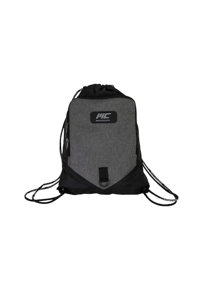 Musclecloth Musclecoth Sackpack Spor Çanta Siyah Gri-Standart Siyah
