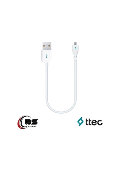 Ttec Android Cihazlar Için Şarj Kablo 30Cm Powerbank Için Ideal