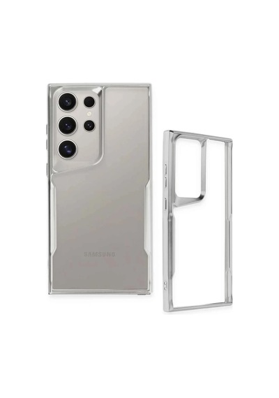 Samsung Galaxy S24 Ultra Uyumlu Kılıf Boyi Silikon Kapak - Siyah