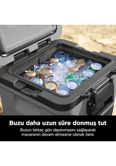 Ninja Frostvault Tekerlekli Cooler 28 Litre - Gri