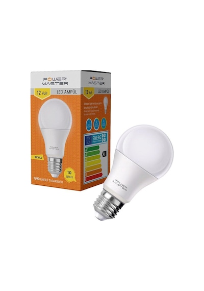 Powermaster 10Watt Dc 12Volt Beyaz Led Ampul