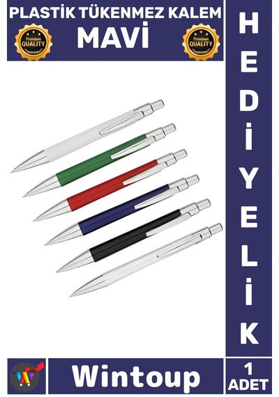 Tükenmezkalem Premium Ergonomik Okul Fuar Seminer Toplantı Ofis Gereçleri Kurumsal Promosyon Logo B
