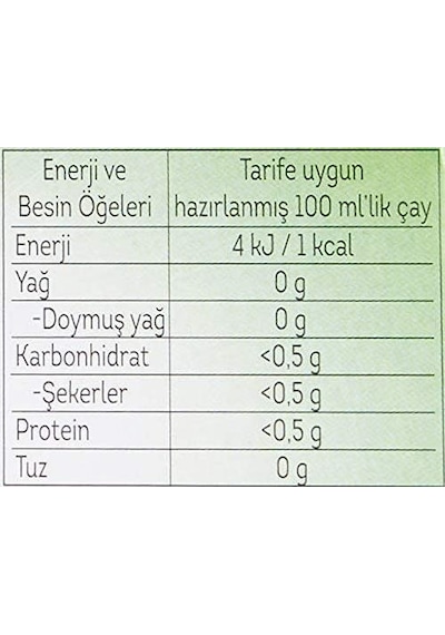 Lipton Rezene Bardak Süzen Poşet Bitki Çayı 20'li Paket X 4 Adet