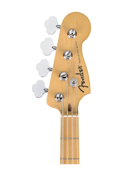 Fender 0266620571 Standard Precision Bass Gitar Candy Cola Akçaağaç Klavye Ve Canlı Kırmızı Renk Güçlü P-bass Tonu