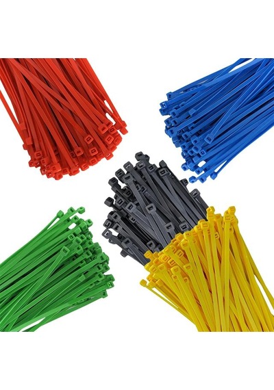 Pm-31314 200 Adet Renkli Kablo Bağı Kavanozlu
