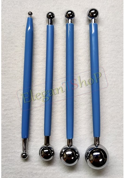 Çiçek Ütüsü - Top Ütü 4Lü Set
