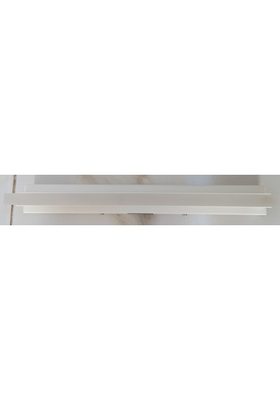 Dekoratif Ledli Duvar Aplik Lamba- 12w - 4000K- Günışığı- 36 cm Beyaz