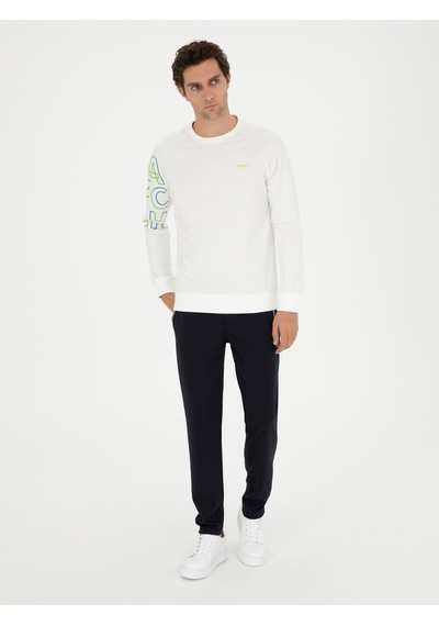 Cacharel Erkek Beyaz Sweatshirt 50284566-vr013