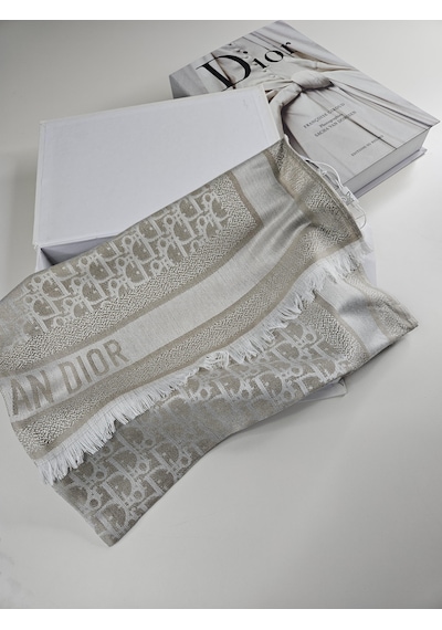 Miorel Scarfs Yeni Sezon Cd Kaşmir İpek Şal 4 Mevsim Fular Silk Scarfs Shawl Hijab Kum Beji