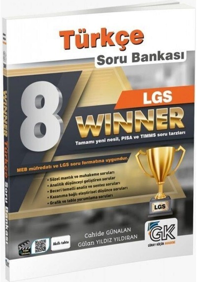 8. Sınıf Lgs Türkçe Winner Soru Bankası Gür Yayınları
