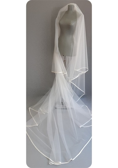 Suzanna Moda 2mt 50cm Boy Uzun Dış Çekim Hayal Tül Gelin Duvağı