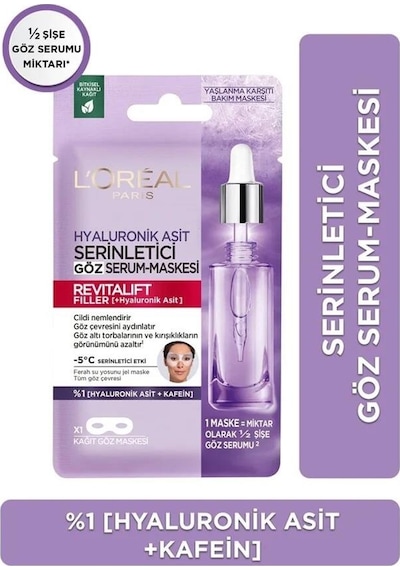 Loreal Paris Revitalift Fillr Serinletic Göz Serum Maske