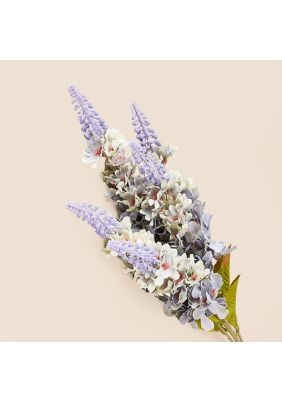 Deco Sümbül 5'li Dal Çiçek Mor- 55 Cm Çok Renkli