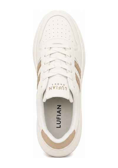Lufian 121230065 Elora Yüksek Taban Ultra Hafif Unisex Sneaker Ayakkabı Bej