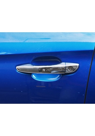 Citroen C3 Hb 2017 Ve Üzeri Krom Kapı Kolu 4 Kapı P.çelik