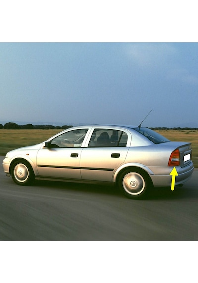 Opel Astra G Sedan 98-04 Sol Arka Stop Fren Lambası Sarı Sinyalli