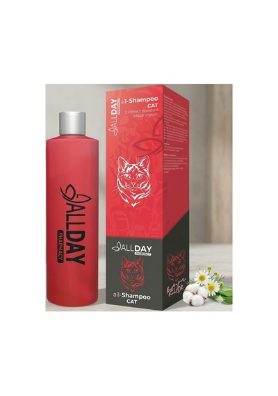 Allday-all Shampoo Doğal Kedi Şampuanı 250 Ml