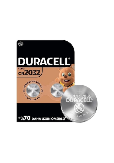 Duracell Cr2032 Lityum Düğme Pil 2li Paket