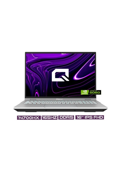 Quantum Gaming Steelwave 16 D i7-14700HX 16 GB 512 GB NVMe SSD 8 GB RTX5060 16" Free Dos Dizüstü Bilgisayar