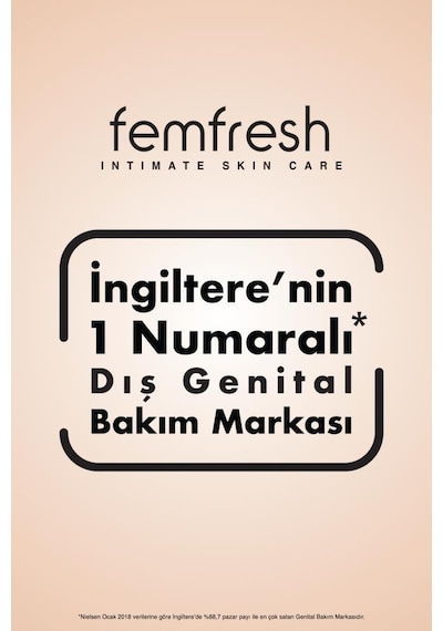 Femfresh Intimate Skin Care Genital Bölge Islak Mendili 25'li