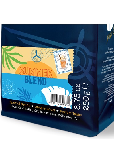 Moliendo Summer Blend Çekirdek Kahve 250 G