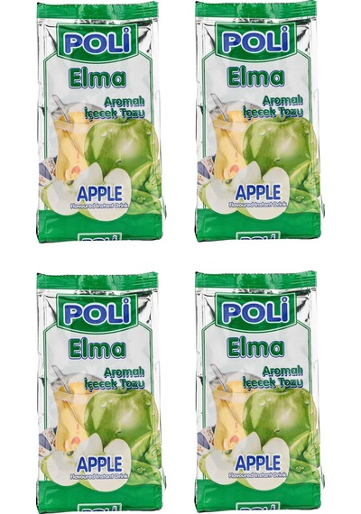 Poli Toz İçecek Elma 300 Gr X 4 Adet 300 G