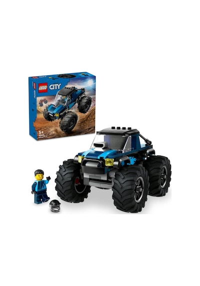LEGO® City Mavi Canavar Kamyon 60402 5+ Yaratıcı Oyuncak Yapım Seti - 148 Parça