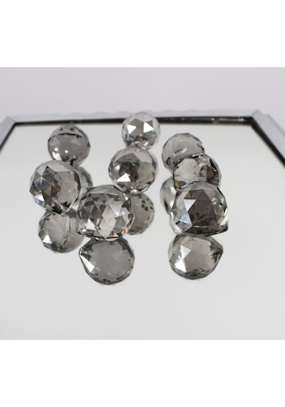 Top Taş 40 Mm ,Avize Taşı,Avize Camı Füme