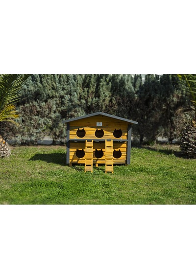 6 Yuvalı Kedi Evi