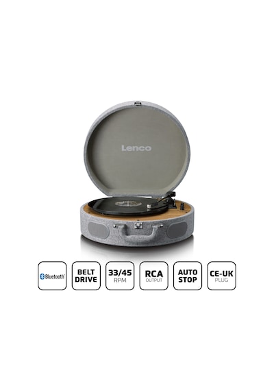 Lenco Ls-66-gy Wooden Dahili Hoparlörlü Pikap-ls-66gy