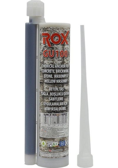 Rox Gu100 Epoksi Kimyasal Kartuş 345 ML