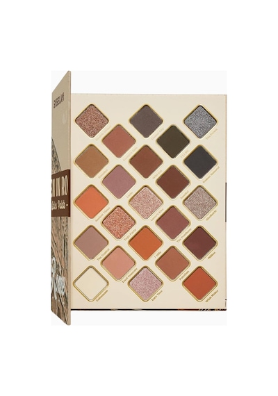 Sheglam 23 Renkli Göz Farı Paleti, Mat & Metalik Tonlar, Yoğun Pigment Earth Colors