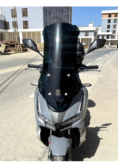 Motocam Arora Beatrix 150 Ön Cam 2023-2026 Model 65cm Siyah Renkli 4mm Orta Boylu