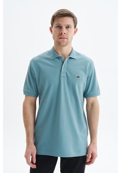 AR-MA Arma Erkek Regular Fit Basic % 100 Pamuk Pike Polo Yaka Tişört Y29374354102 Mavi