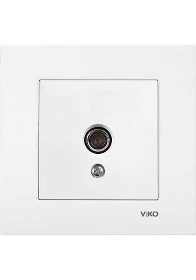 Viko Karre Tv Priz Sonlu Beyaz N11.31