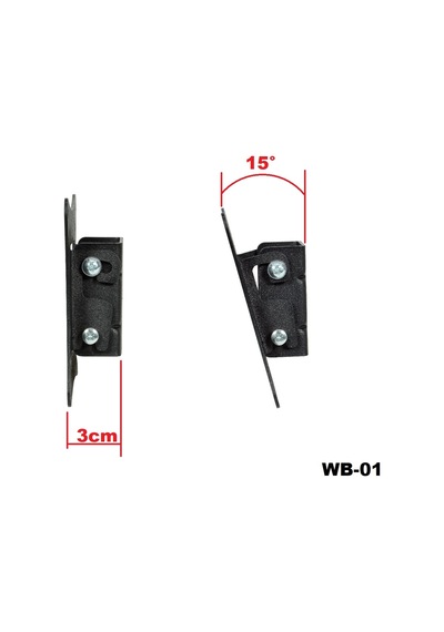 Tarix Wb-01 Kademeli Sabit Tv/monitör Askı Aparatı 19"-27"
