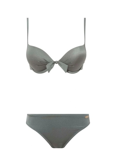 U.S. Polo Assn. Kadın Haki Bikini Takım