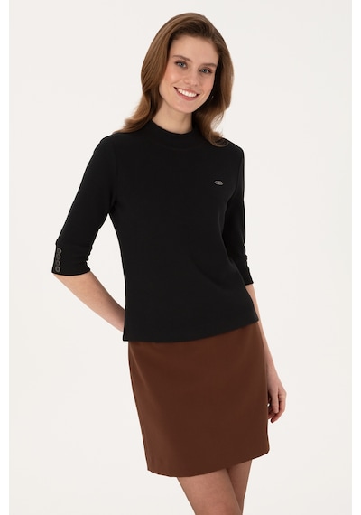 U.S. Polo Assn. U.s. Polo Assn. Kadın Siyah Sweatshirt 50314156-vr046