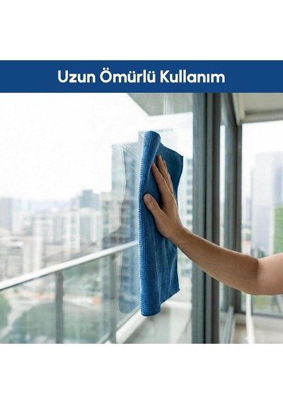3 Lü Mikrofiber Cam Temizlik Bezi Seti Ultra Emici İz Bırakmaz Çok Amaçlı Büyük Boy Bez Diğer