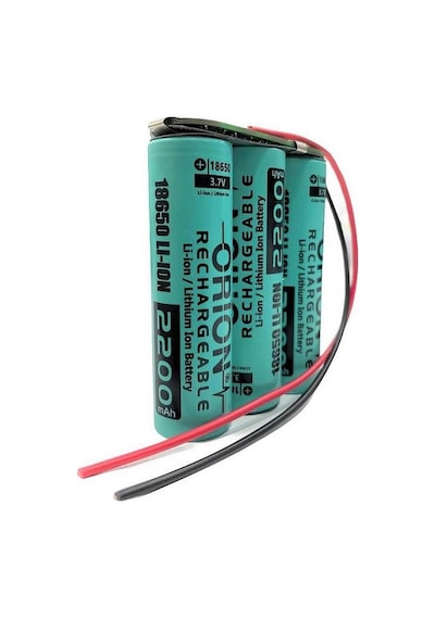 Orion 18650 11.1 V 2200 mAh 3S Koruma Devreli Li-ion Şarjlı Pil