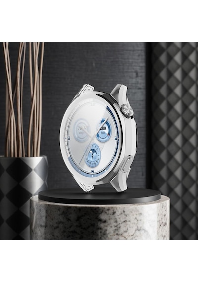 Huawei Watch Gt5 46mm Kasa Kılıf Ve Ekran Koruyucu 360 Tam Koruma Kapak
