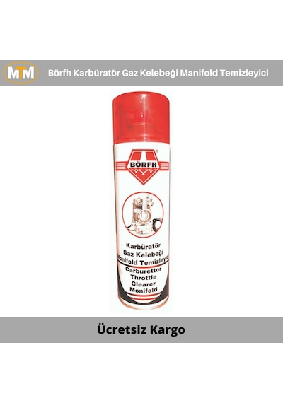 Börfh Karbüratör Gaz Kelebeği Manifold Temizleyici 500Ml