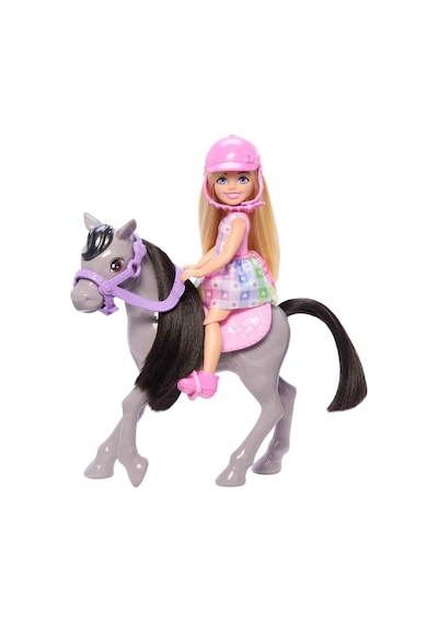 Mattel Barbie Chelsea Bebek Ve Midilli Figür Seti Htk29