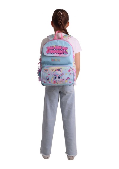 Kaukko Kids Kız Çocuk Sen Benim Sihrimsin Baskılı Okul Çantası - Pembe - Magic - L5283