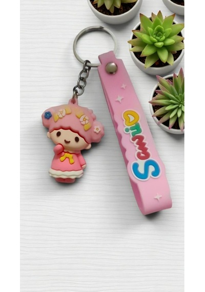 3d My Melody Silikon Anahtarlık Çanta Aksesuar .