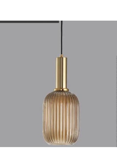 Rsylight Rustik Dekoratif Metal Modern Bal Opal Camlı Tekli Avize Çap:14 Siyah