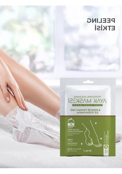 Doğal Kil Ve Kenevir Yağı İçeren Ayak Maskesi 35 Ml