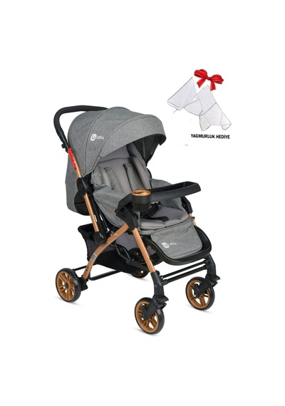 Lia Bebek 4 Baby Çift Yönlü Bebek Arabası Yağmurluk+Ayak Örtüsü+ 2 Yıl Garanti Ilk Adım Bebe
